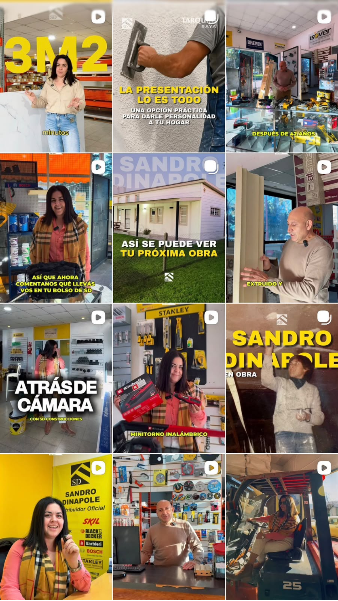 SD Construcciones: Presencia en redes